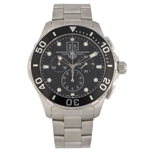 Tag Heuer Aquaracer CAN1010 43mm Stainless Steel Watch