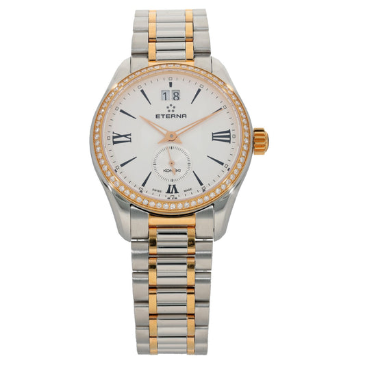 Eterna Knotiki 1270.55, Bi-Colour, White Dial, Front Image