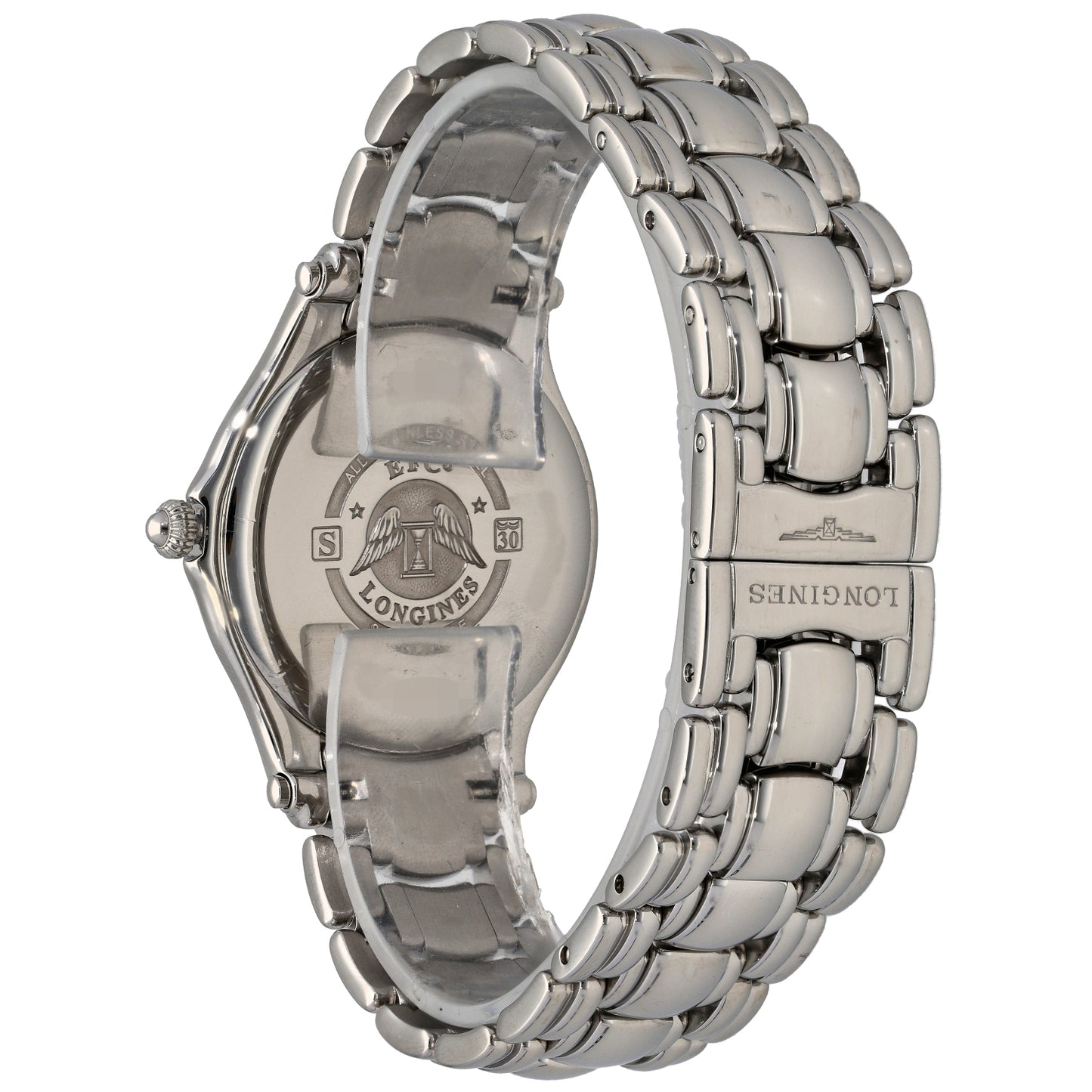 Longines Golden L3.606.4 34mm Stainless Steel Watch