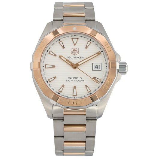 Tag Heuer Aquaracer WAY2150 41mm Bi-Colour Watch