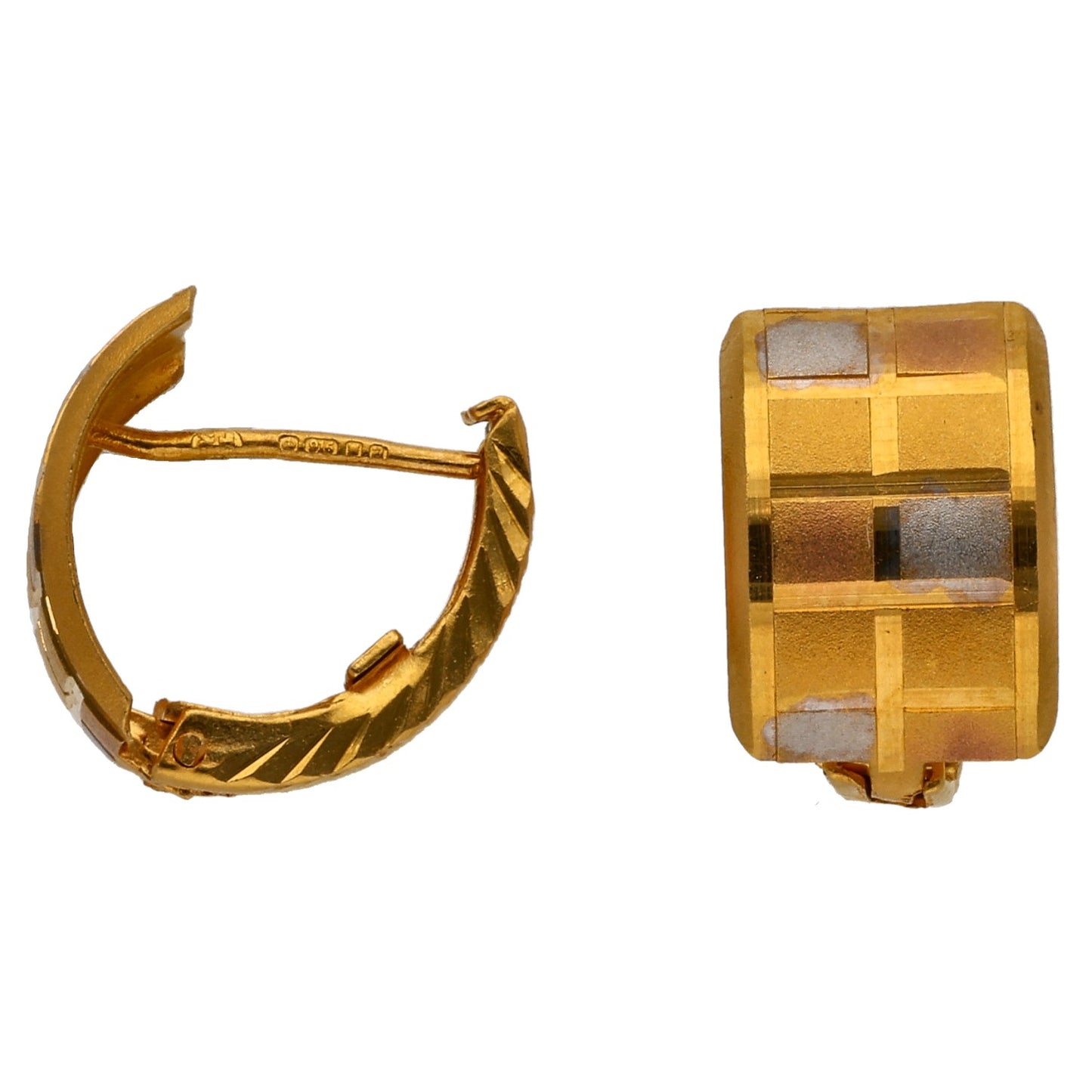 22ct Gold Alternative Earrings