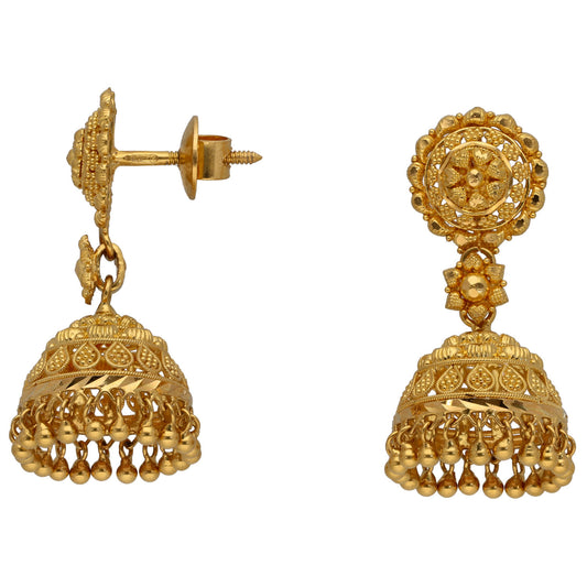 22ct Gold Drop Earrings