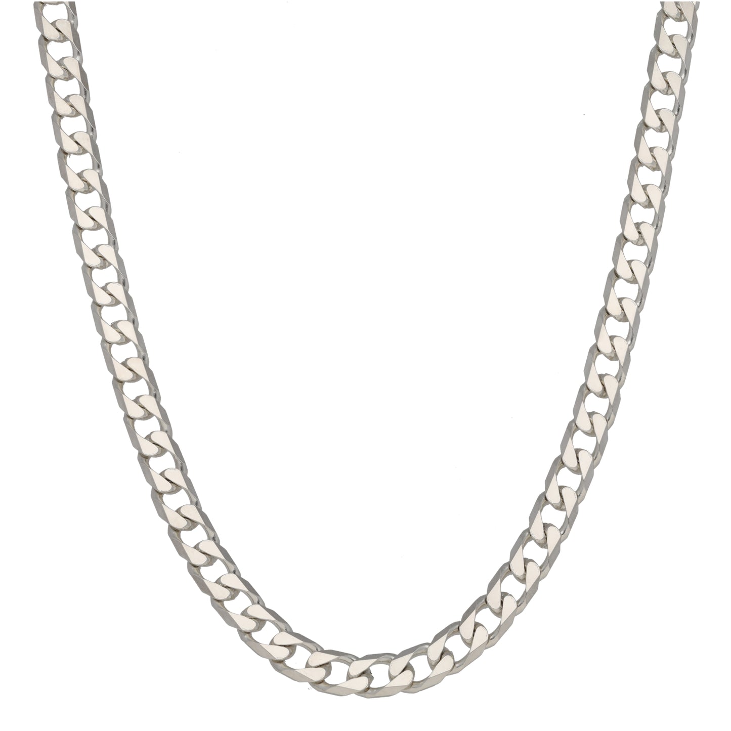 Sterling Silver Curb Chain 20"