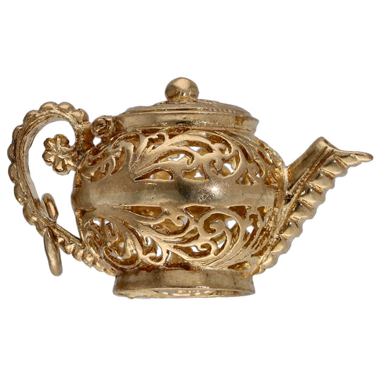 9ct Gold Teapot Pendant