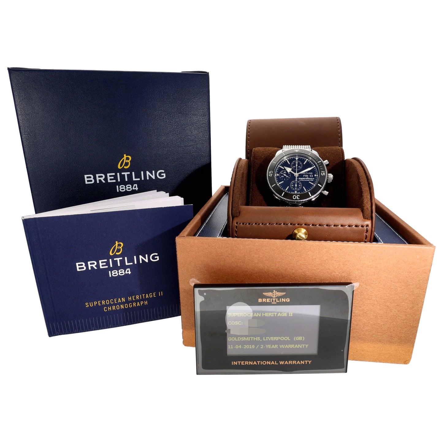 Breitling Superocean Heritage II A13313 44mm Stainless Steel Watch