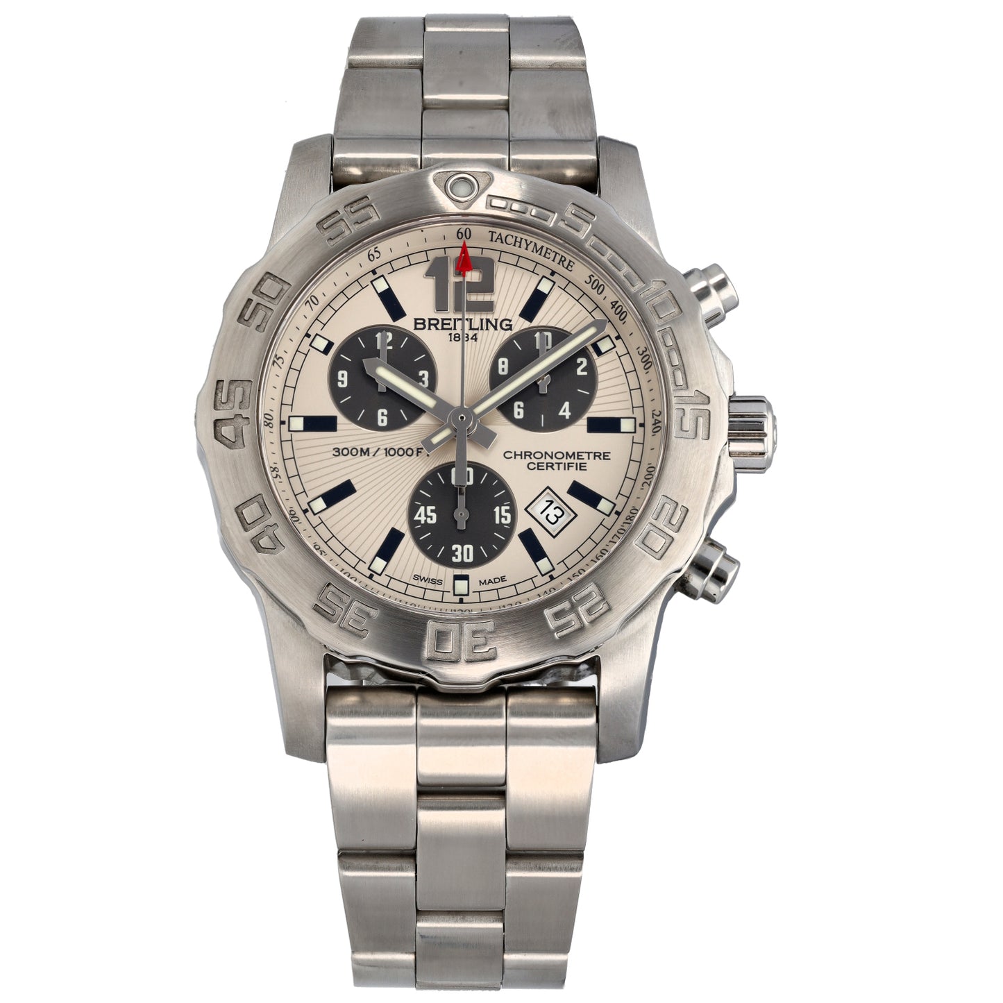 Breitling Colt Chronograph A73387 44mm Stainless Steel Watch