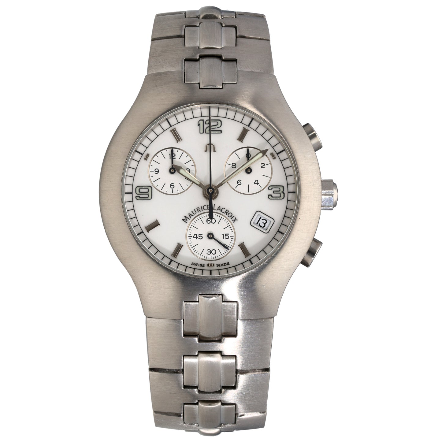 Maurice Lacroix Siras 04853 38mm Stainless Steel Watch