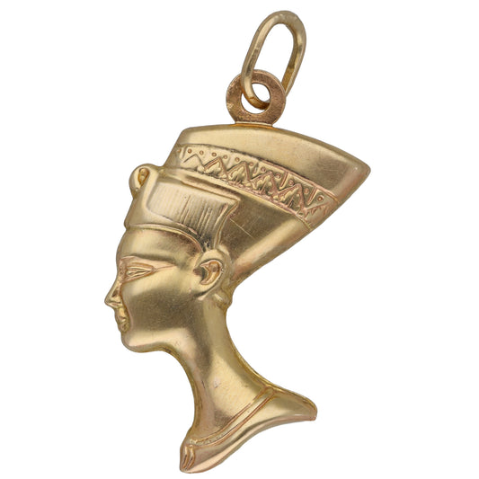 9ct Gold Nefertiti Pendant