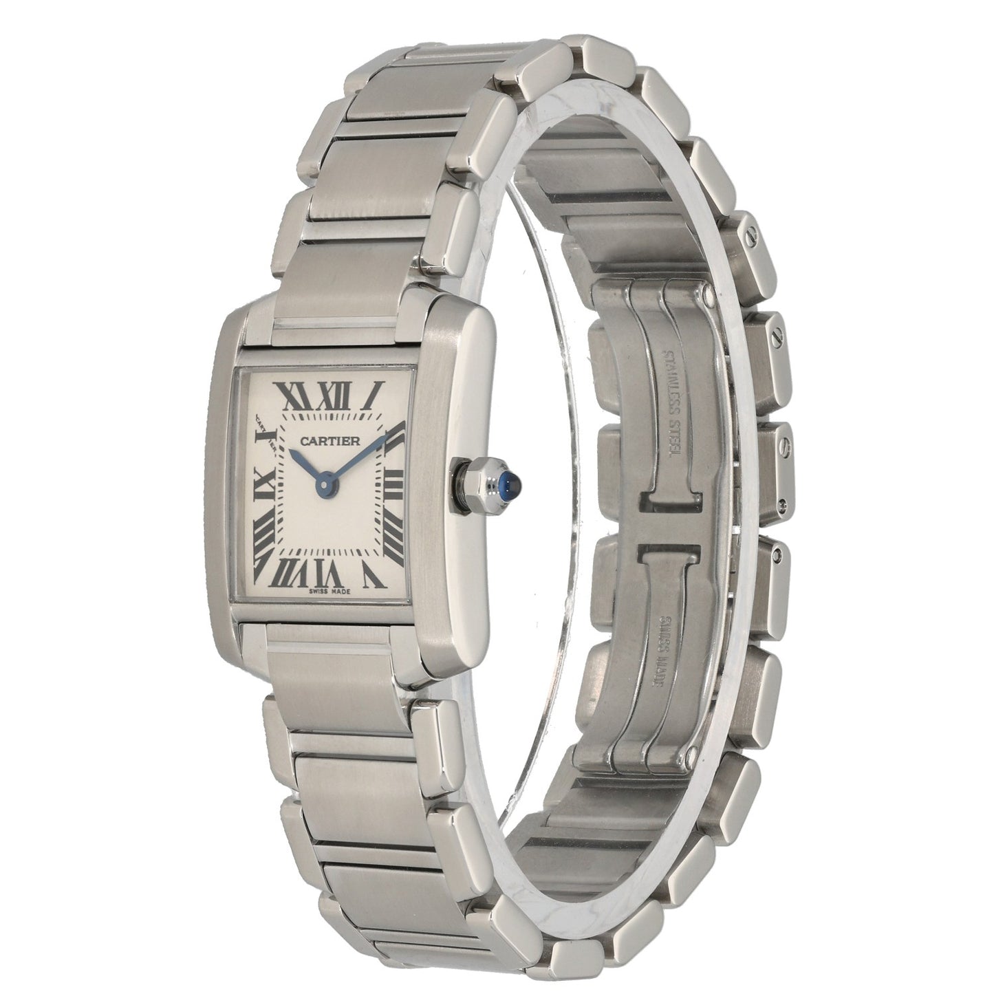 Cartier Tank Francaise W51008Q3 20mm Stainless Steel Watch