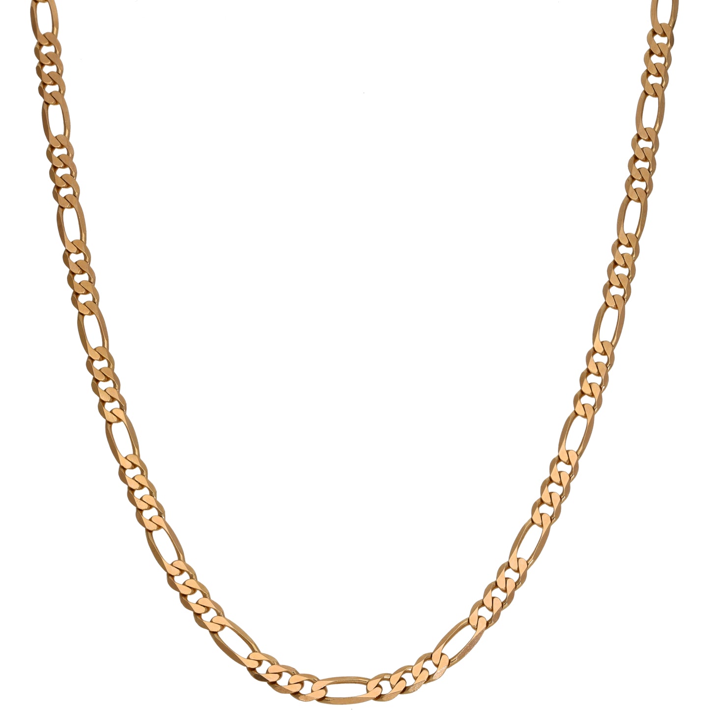 9ct Gold Figaro Chain 20"
