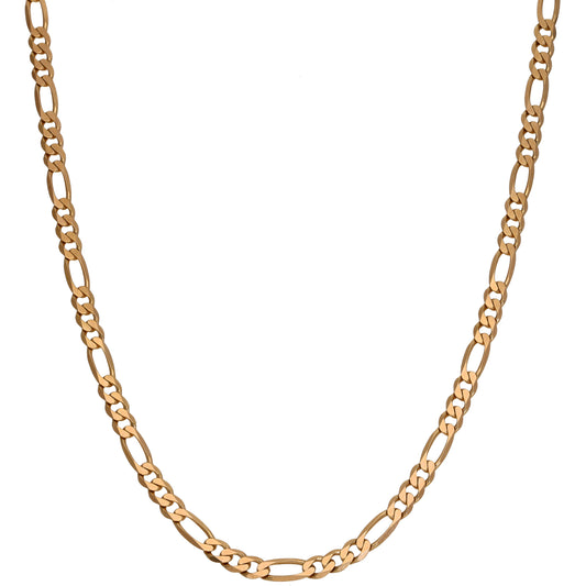 9ct Gold Figaro Chain 20"