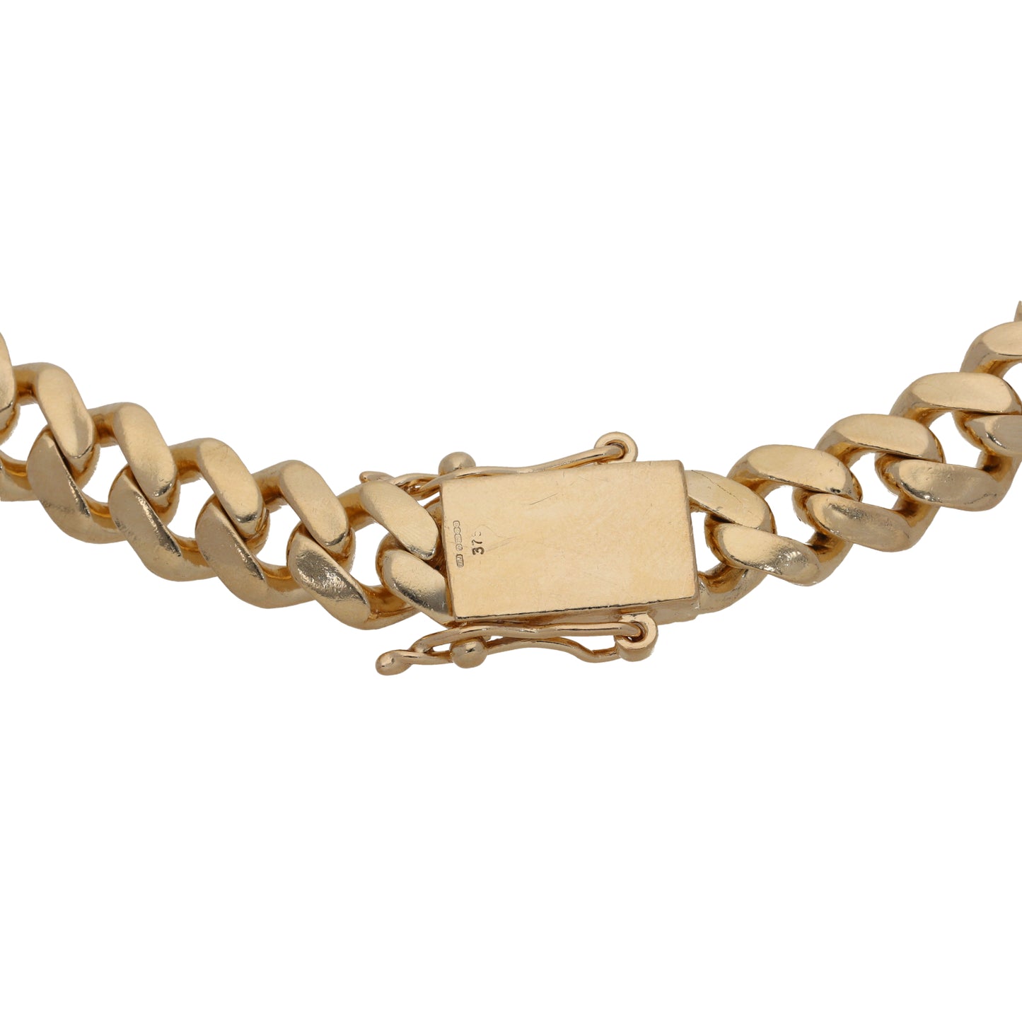 9ct Gold Curb Chain 36"