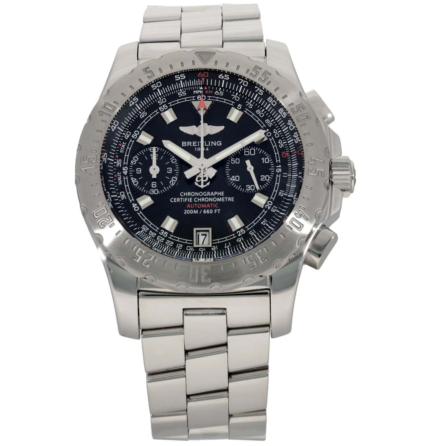 Breitling Skyracer A27362 43mm Stainless Steel Watch