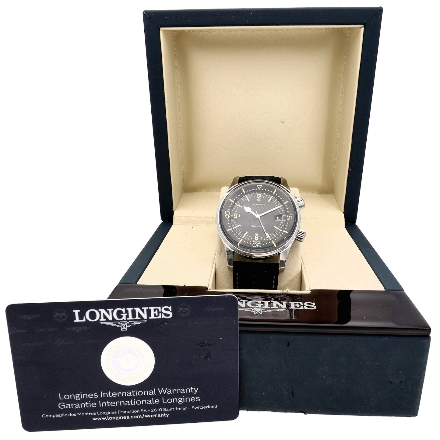 Longines Legend Diver L3.774.4 42mm Stainless Steel Watch