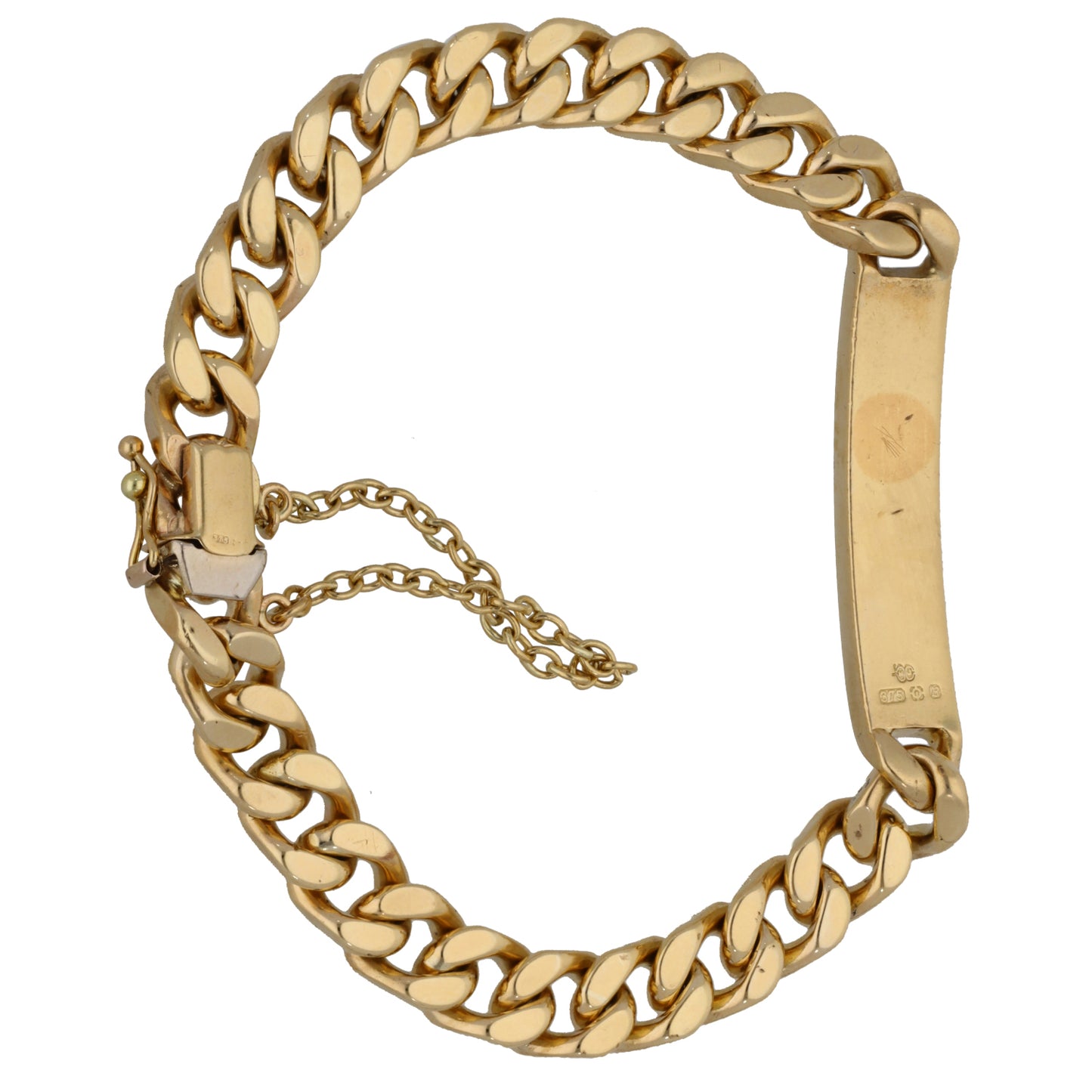 9ct Gold ID Bracelet