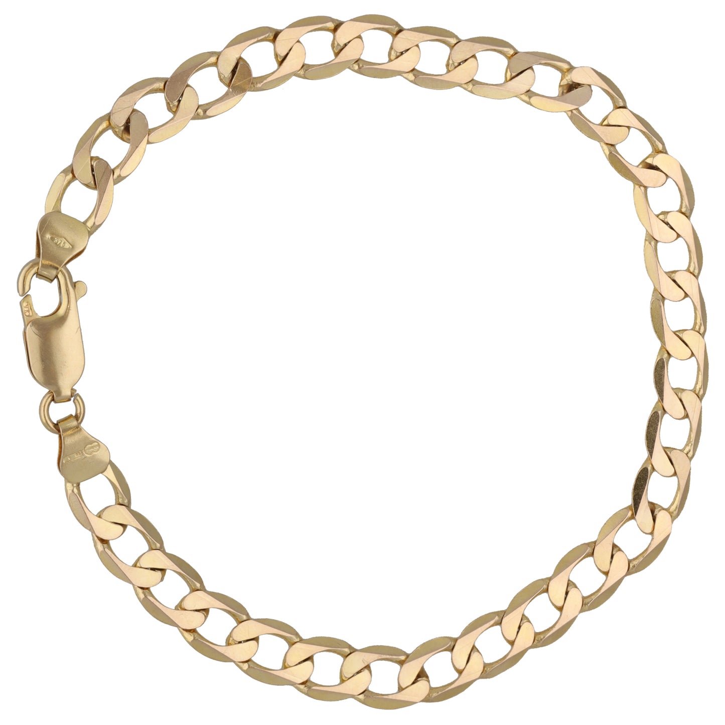 9ct Gold Curb Bracelet