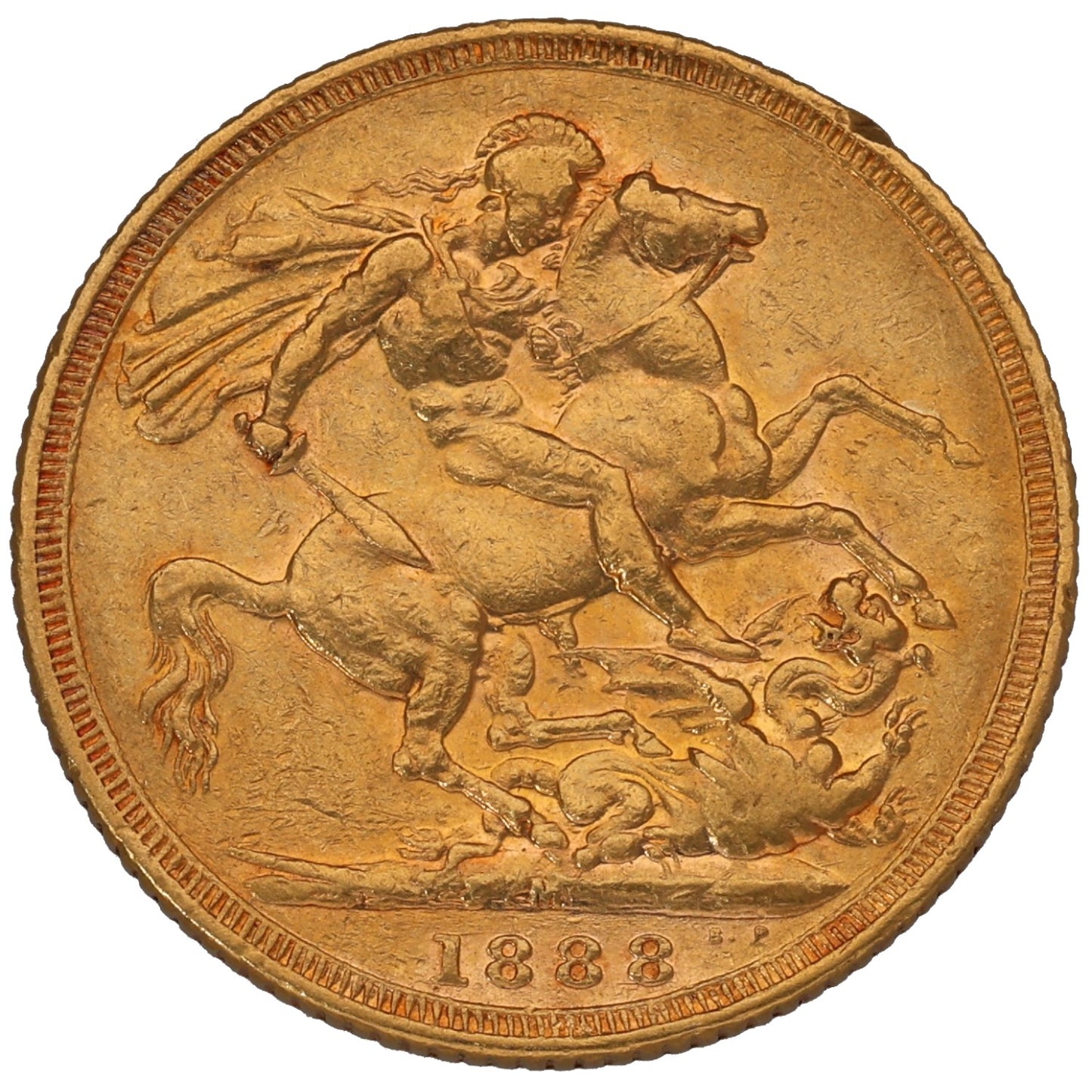 22ct Gold Queen Victoria Full Sovereign Coin 1888