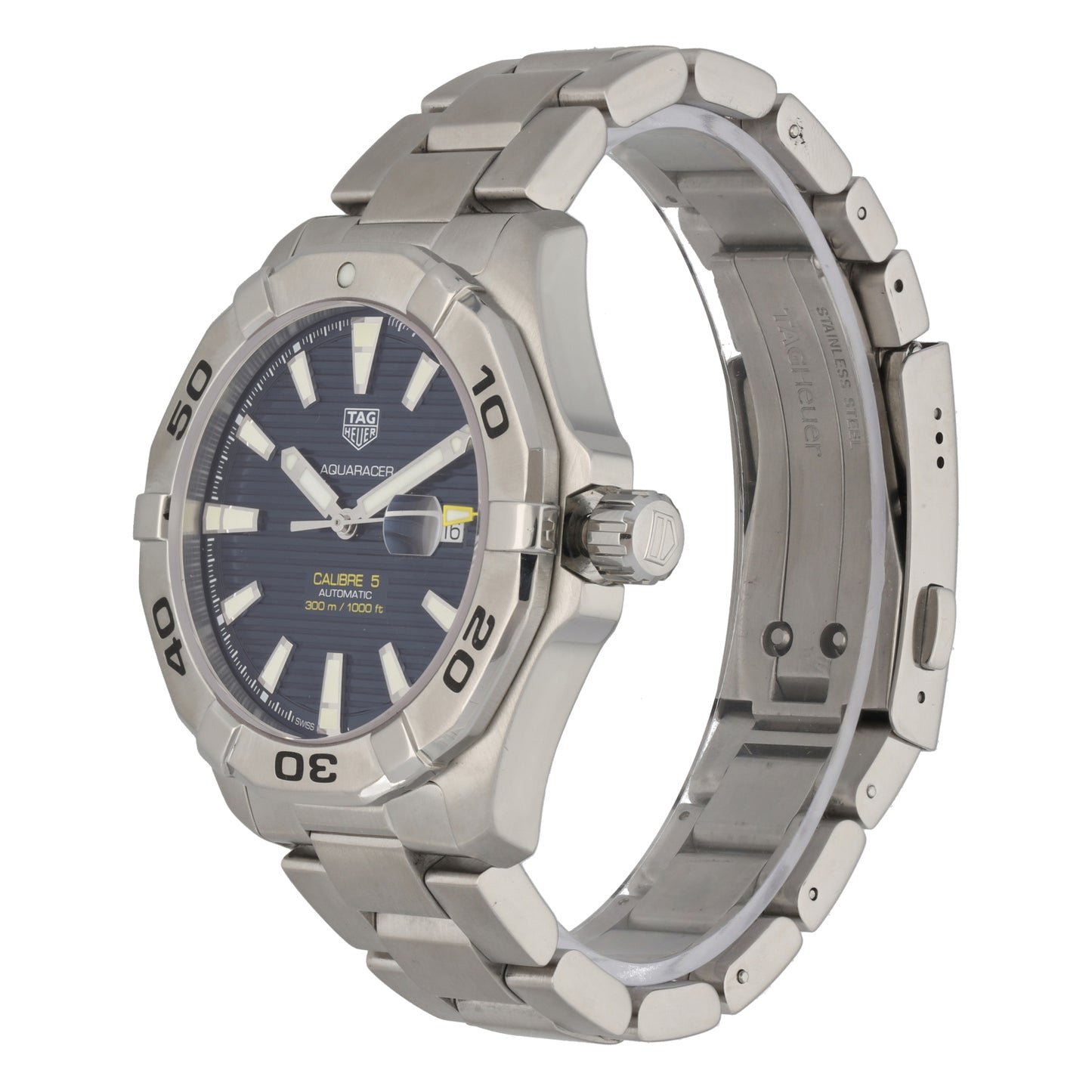 Tag Heuer Aquaracer WAY2012 43mm Stainless Steel Watch