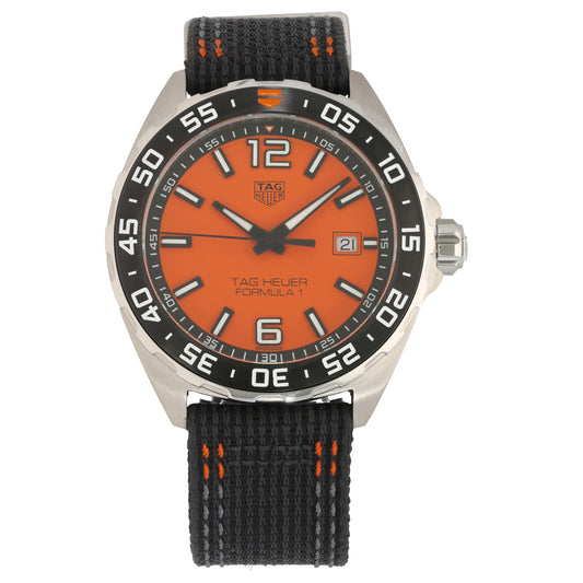 Tag Heuer Formula 1 WAZ101A 41mm Stainless Steel Watch