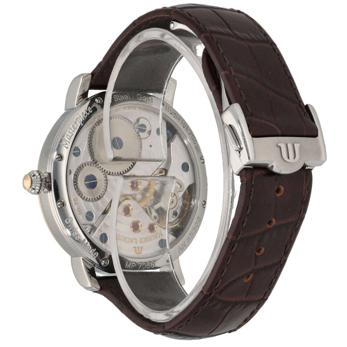 Maurice Lacroix Masterpiece Calendrier Rétrograde MP7068 43mm Bi-Colour Watch