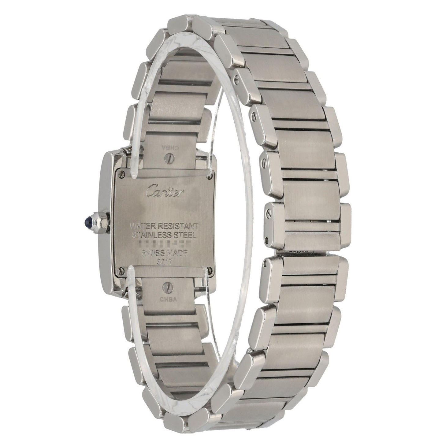 Cartier Tank Francaise W4TA0008 20mm Stainless Steel Watch