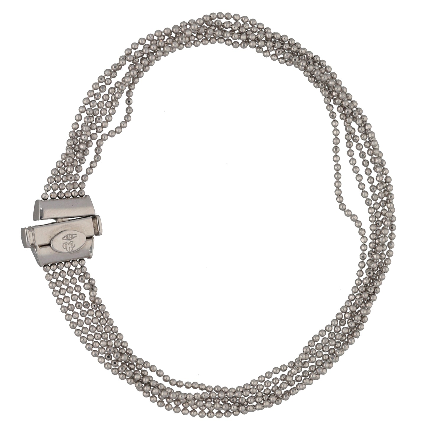 9ct White Gold Fancy Bracelet