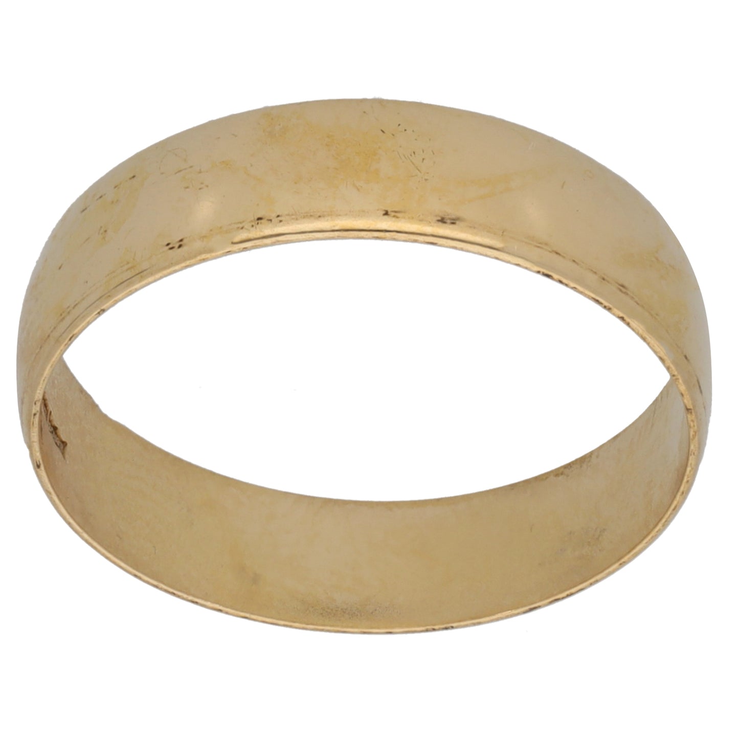9ct Gold Plain Wedding Ring Size U