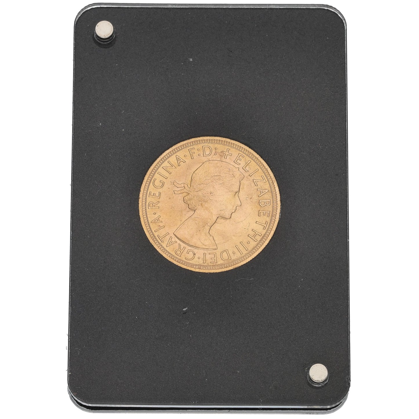 22ct Gold Queen Elizabeth II Full Sovereign Coin 1957