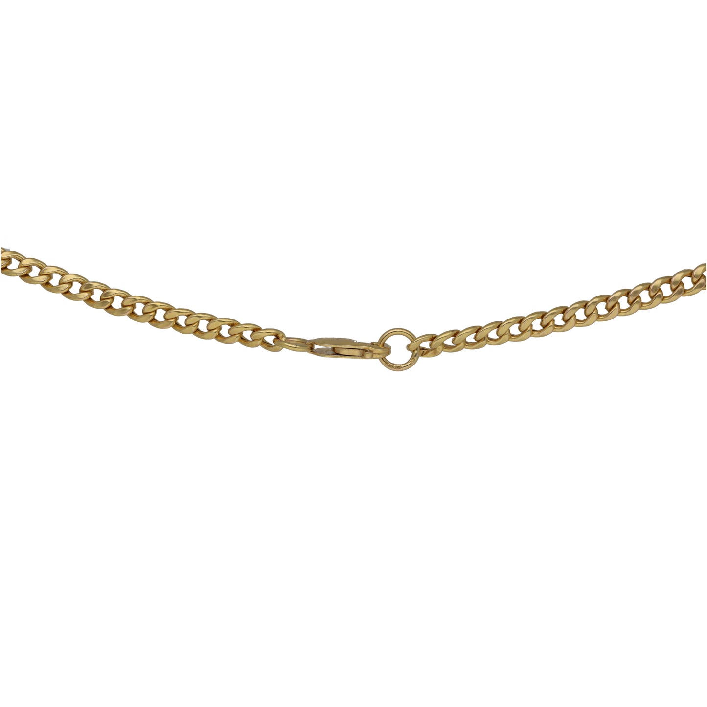 9ct Gold Curb Chain 20"