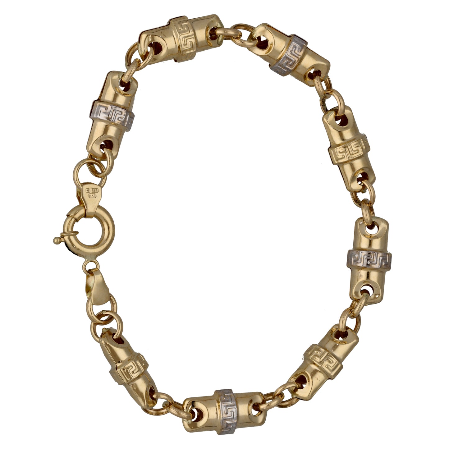 14ct Bicolour Gold Alternative Bracelet