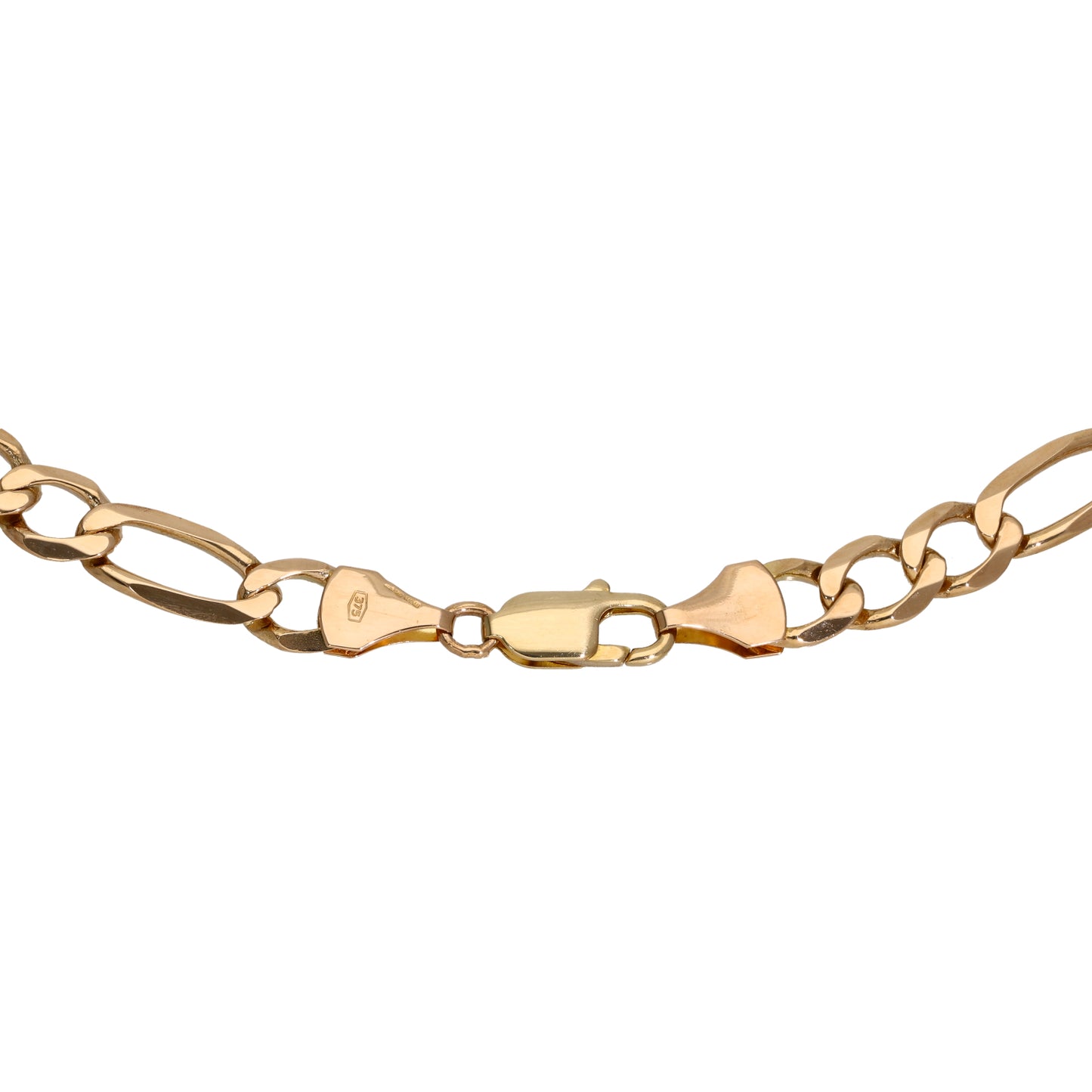 9ct Gold Figaro Chain 24"