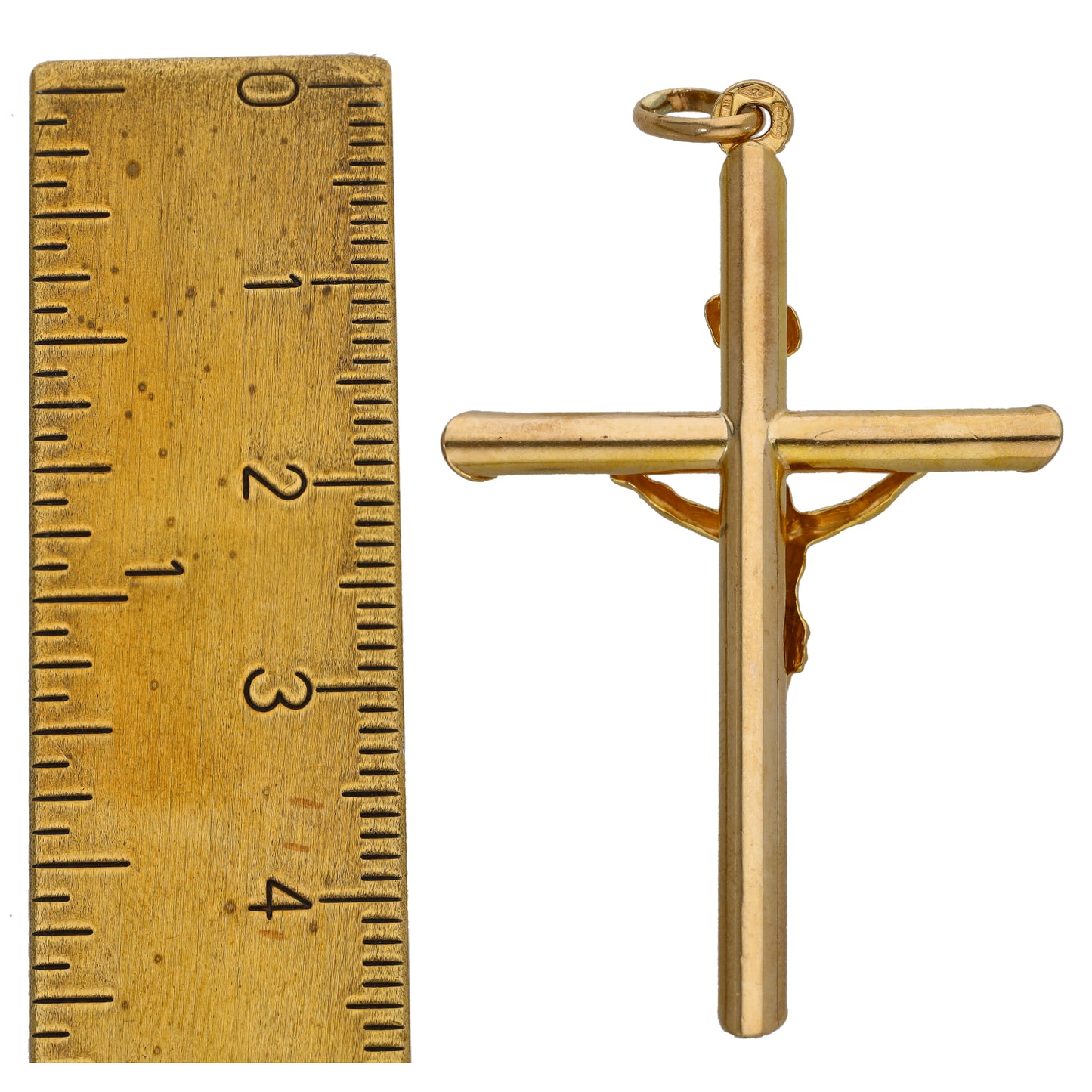 9ct Gold Crucifix Pendant
