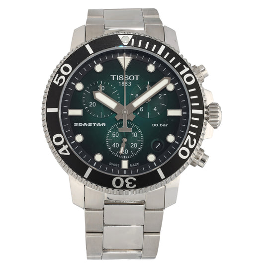 Tissot Seastar T120417 A 45mm Stainless Steel Watch