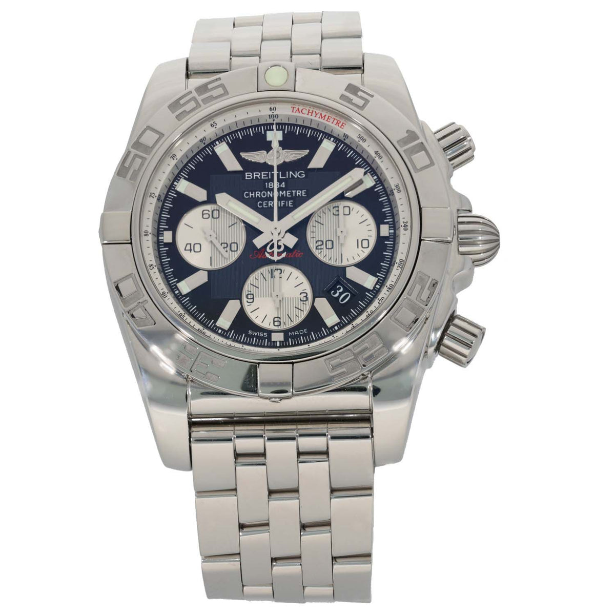 Breitling Chronomat 44 AB0110 44mm Stainless Steel Watch