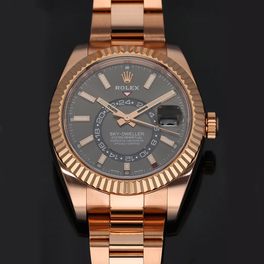 Rolex Sky Dweller 326935 42mm Rose Gold Watch