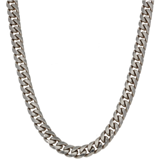 Sterling Silver Curb Chain 22"