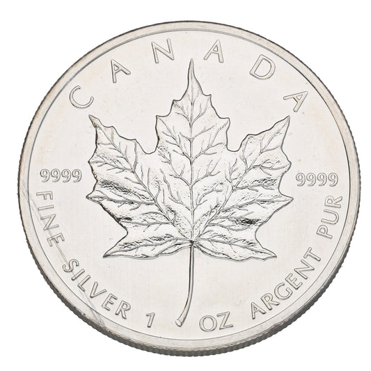 Fine Silver Canada Maple 1 OZ Coin 2013