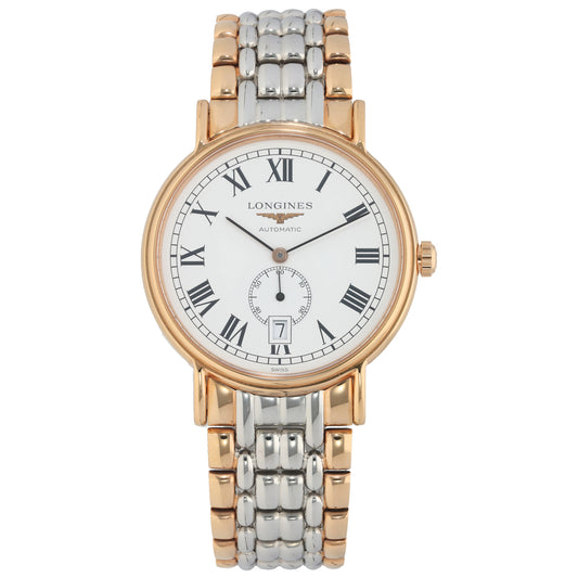 Longines Presence L4.805.1 39mm Bi-Colour Watch