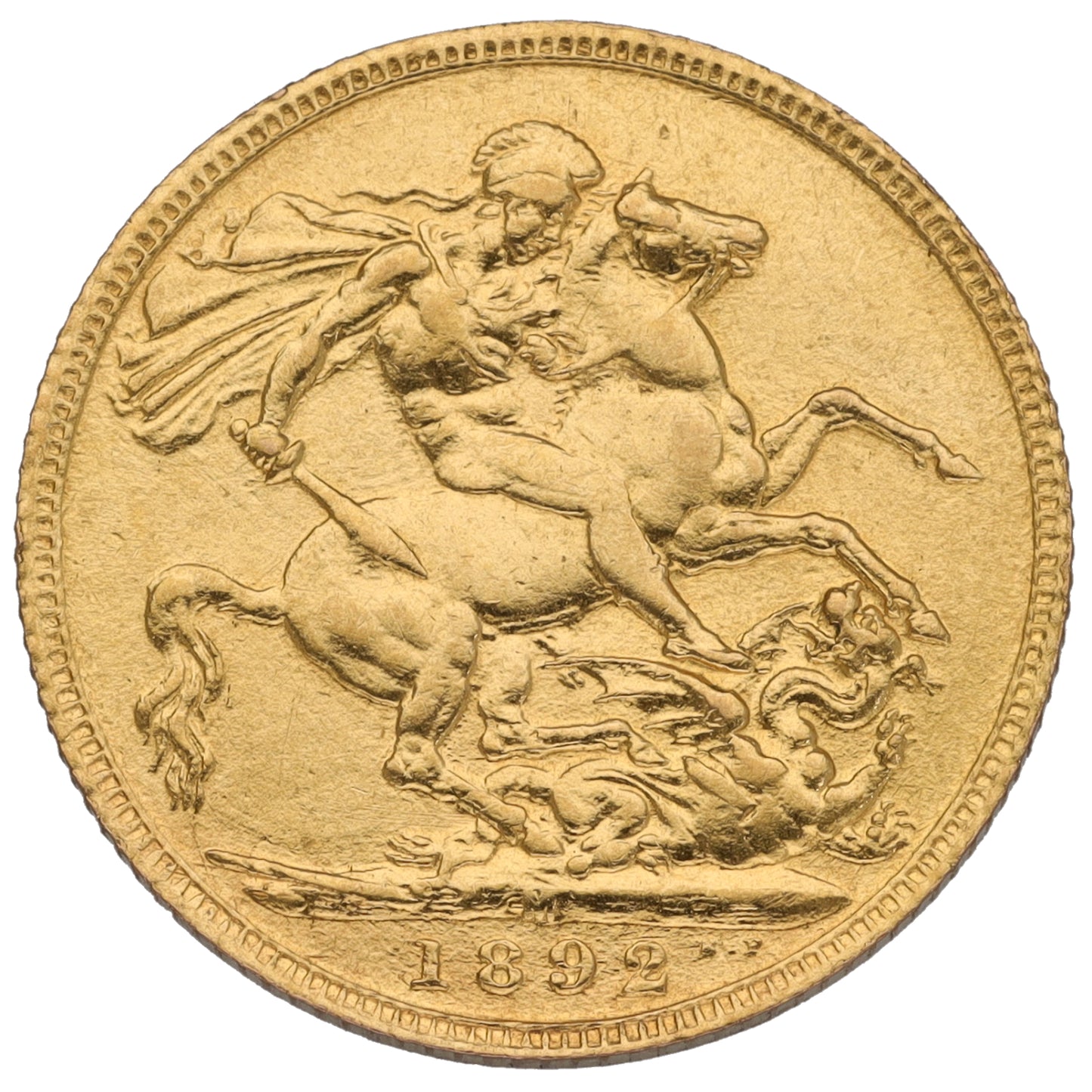 22ct Gold Queen Victoria Full Sovereign Coin 1892
