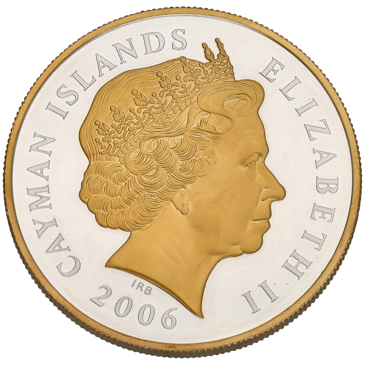 Sterling Silver Queen Elizabeth II 80th Birthday Five Dollars Coin 2006