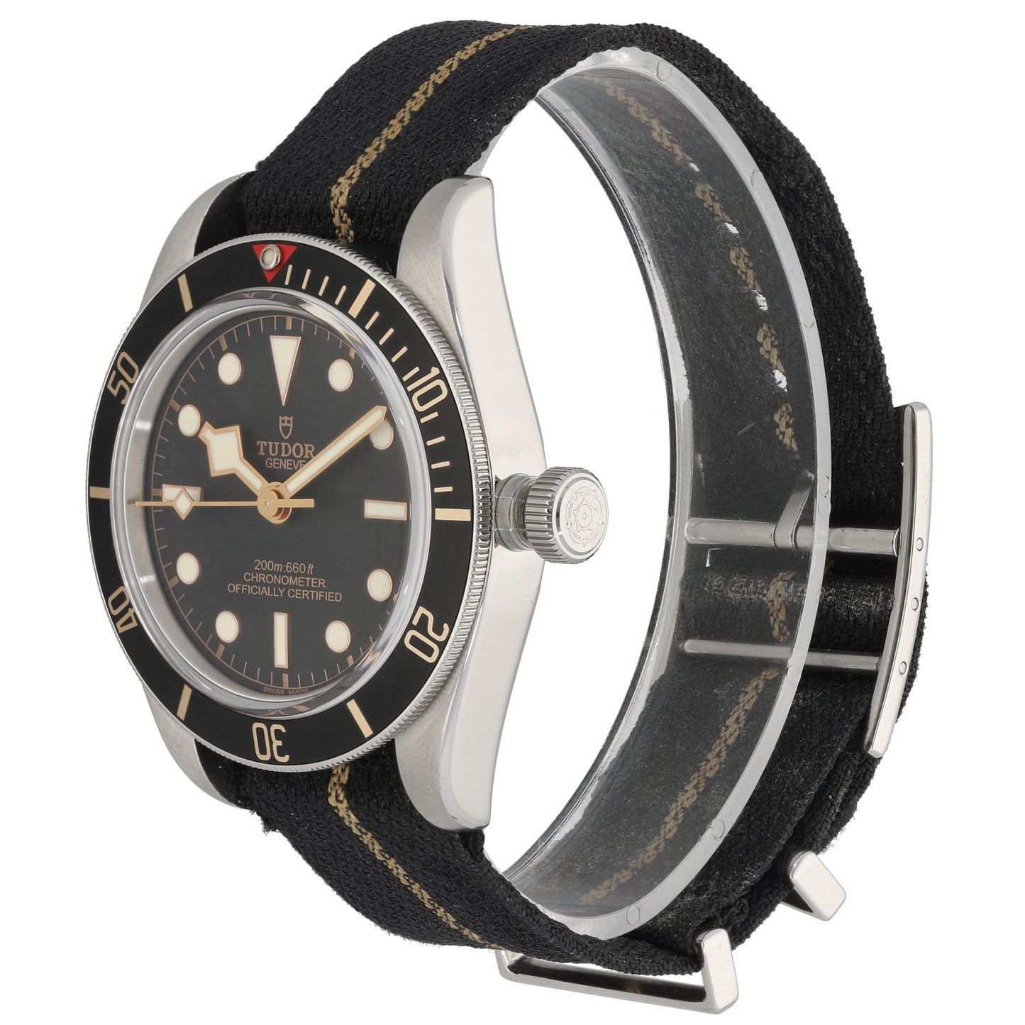 Tudor Black Bay 58 79030N, Black Dial, Front Angle Image