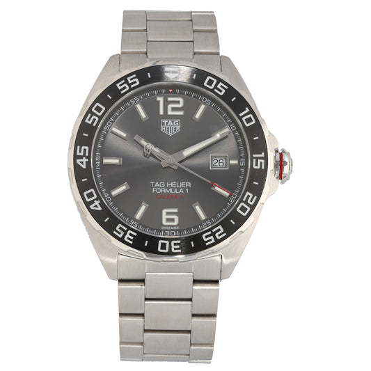 Tag Heuer Formula 1 WAZ2011 43mm Stainless Steel Watch