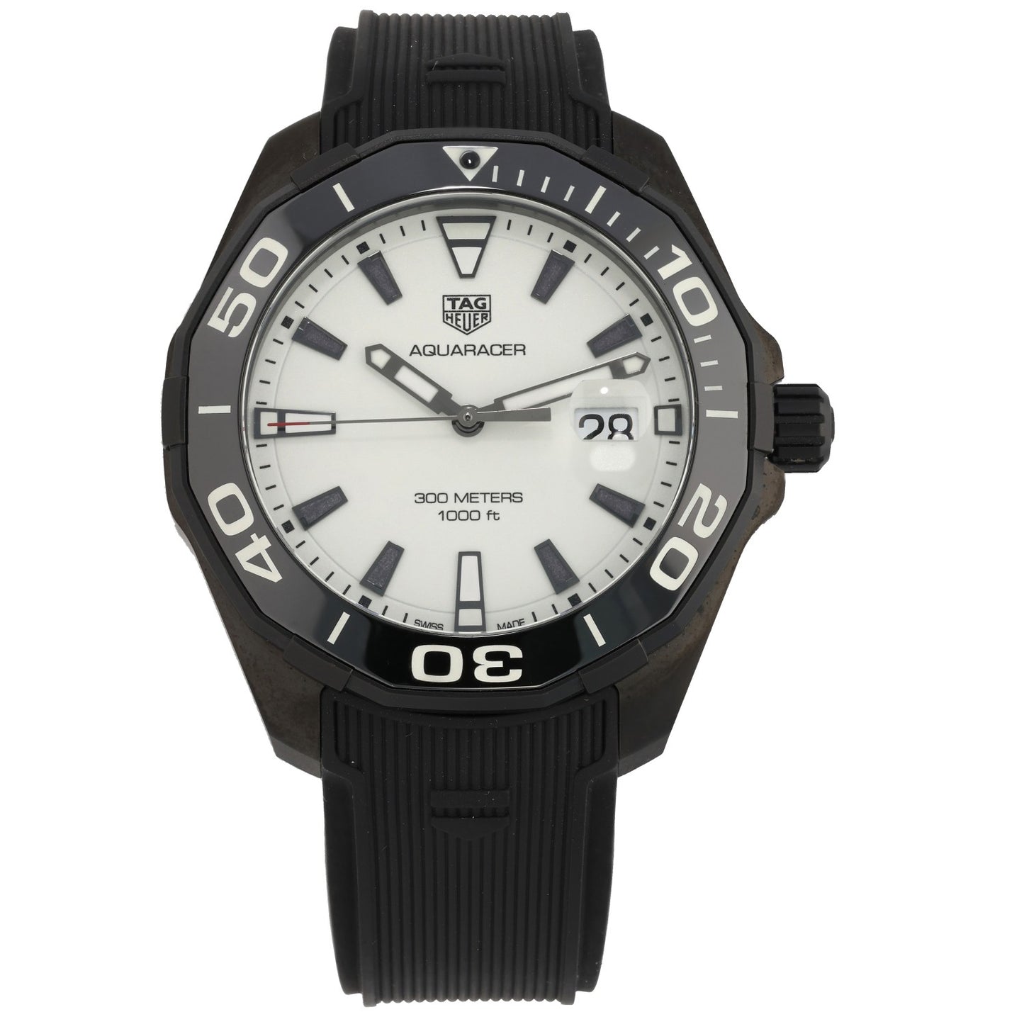Tag Heuer Aquaracer WAY108A 43mm Titanium Watch