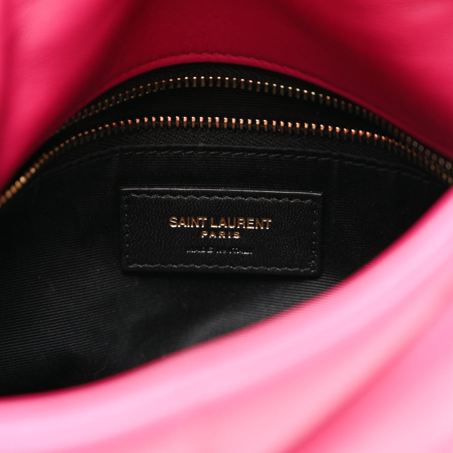 Yves Saint Laurent Loulou Puffer Leather Bag - Bubblegum
