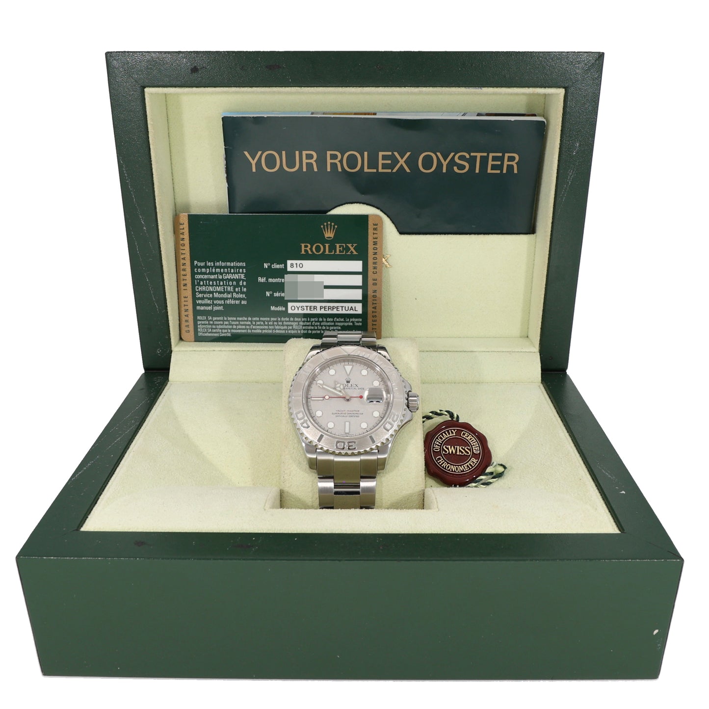 Rolex Yacht Master 16622 40mm Stainless Steel Watch