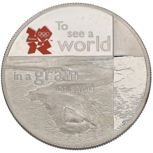 Sterling Silver The Coastline of Britain Rhossili Bay Coin 2010