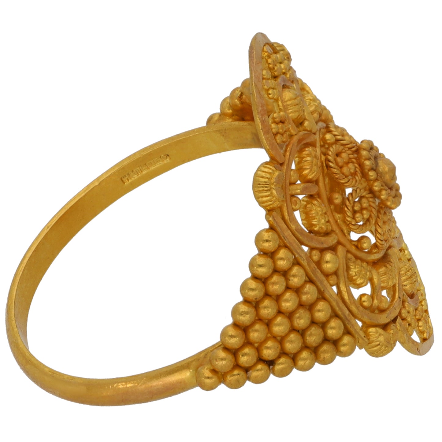 22ct Gold Alternative Ring Size P