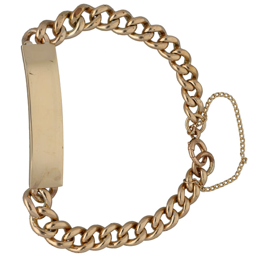 9ct Gold ID Bracelet