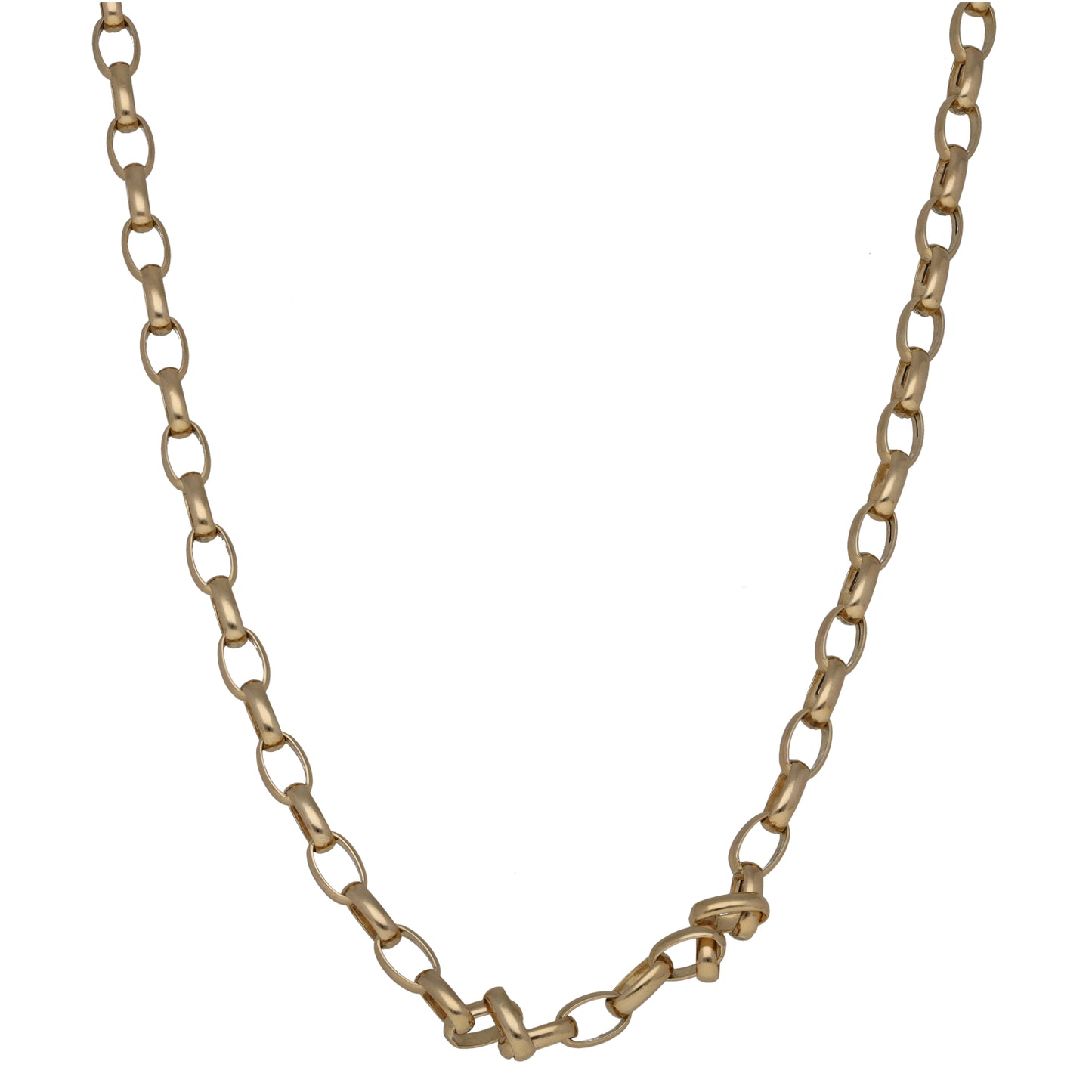 9ct Gold Belcher Chain 20"