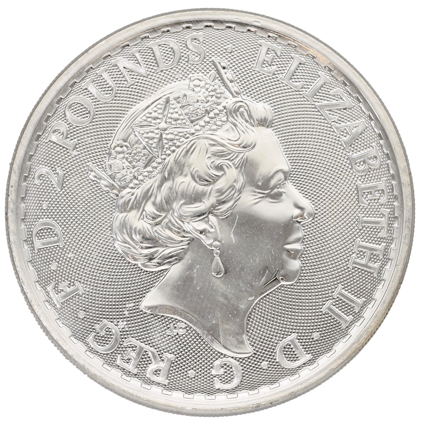 Fine Silver Queen Elizabeth II 1 OZ Britannia Coin 2022